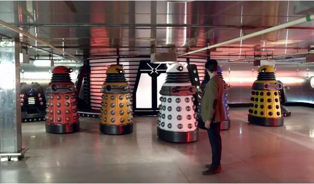 Colorful Daleks